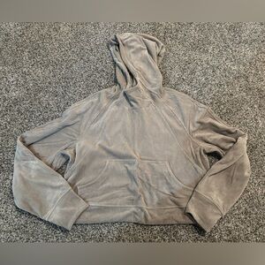 Lululemon Scuba Oversized Hoodie Velvet Cord Sz XS/S